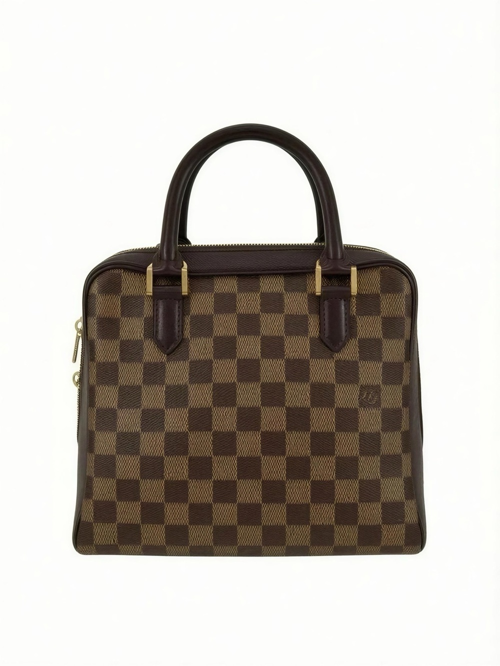 Louis Vuitton Damier Ebene Brera Canvas Top-Handle Bag